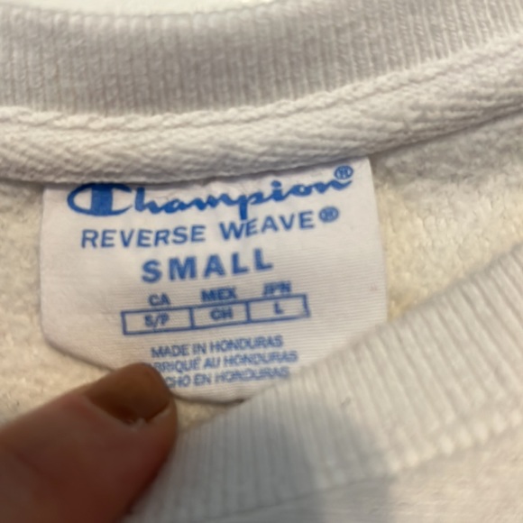 Vintage cropped Champion Sweatshirt - Picture 4 of 5